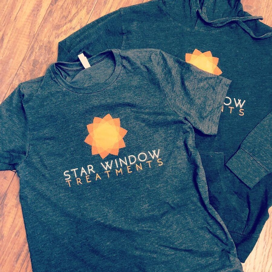 Star Window Treatments company shirts
